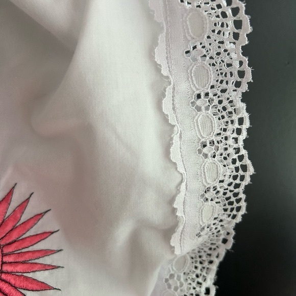 Vintage Mexican Day Of The Dead Maxi Dress with Colorful Embroidery Free Size - Picture 7 of 15